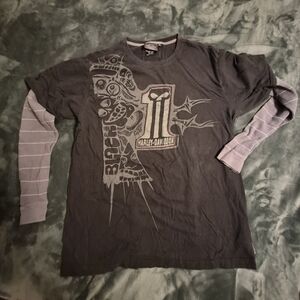 Harley-Davidson Gray Graphic Men's Shirt